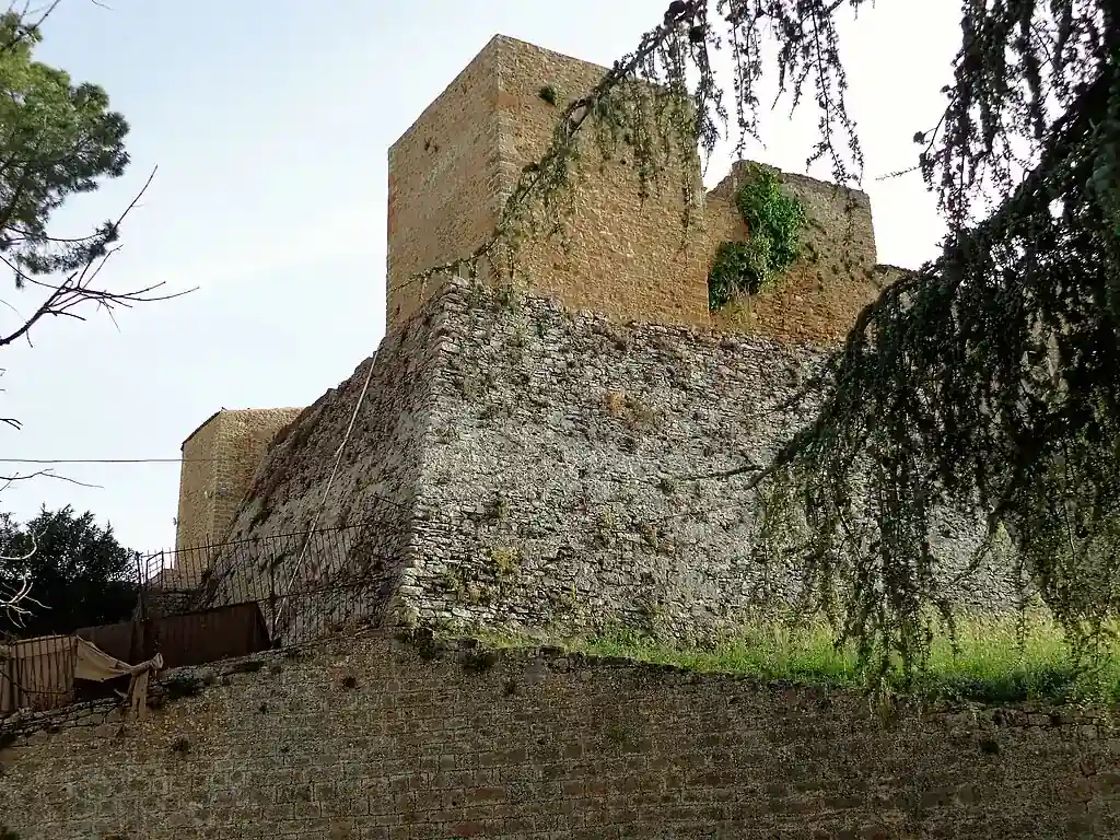 Castello_aragonese_piazza_armerina Strutture del castello aragonese.